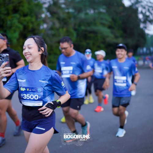 Race photo from BOGORUN 2026