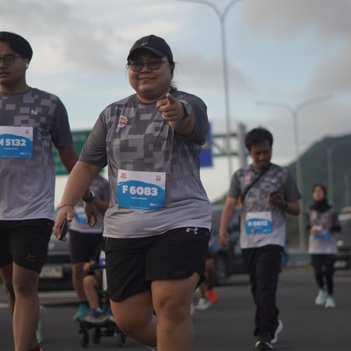 Race photo from KEDIRI HALF MARATHON 2026