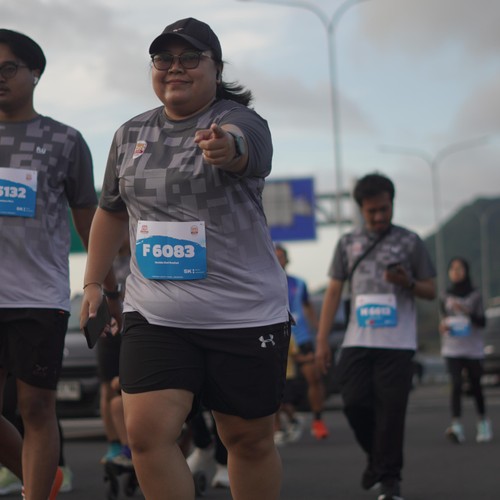 Race photo from KEDIRI HALF MARATHON 2026