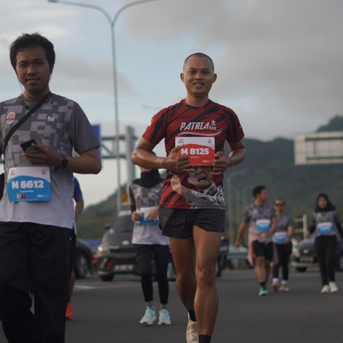 Race photo from KEDIRI HALF MARATHON 2026