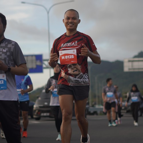 Race photo from KEDIRI HALF MARATHON 2026