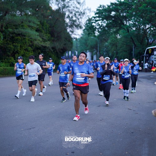 Race photo from BOGORUN 2026