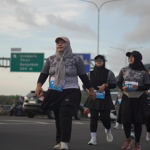 Race photo from KEDIRI HALF MARATHON 2026