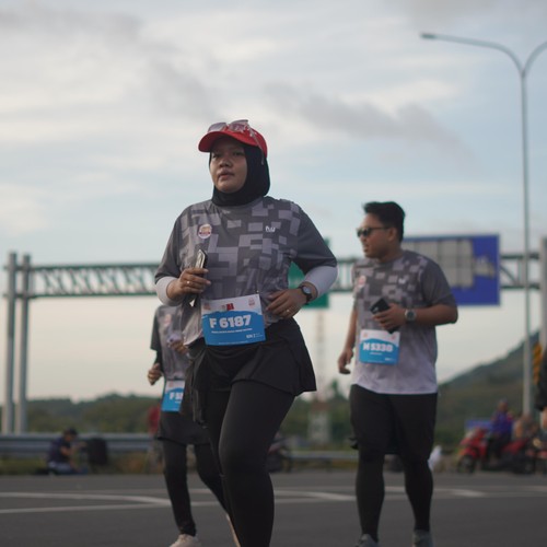 Race photo from KEDIRI HALF MARATHON 2026