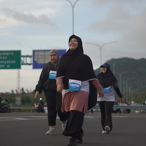 Race photo from KEDIRI HALF MARATHON 2026
