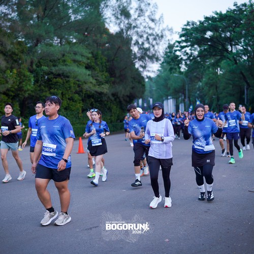 Race photo from BOGORUN 2026