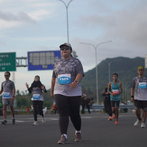 Race photo from KEDIRI HALF MARATHON 2026