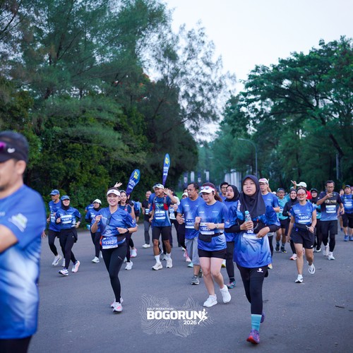 Race photo from BOGORUN 2026