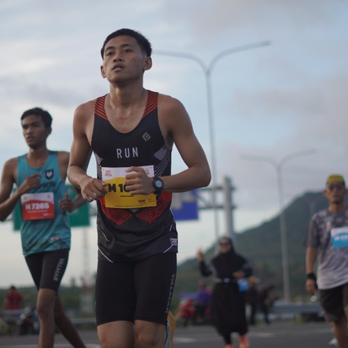 Race photo from KEDIRI HALF MARATHON 2026