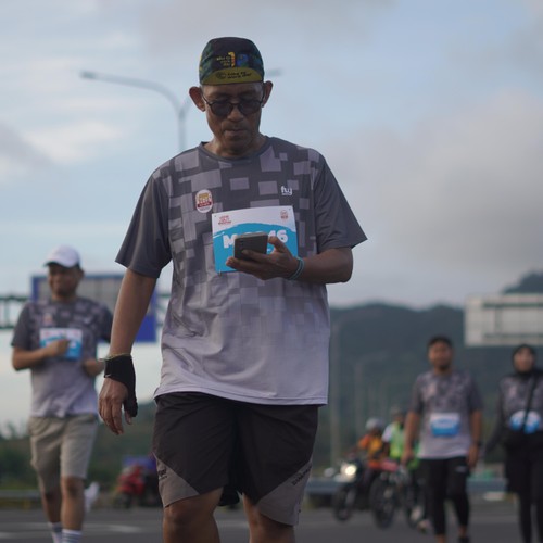 Race photo from KEDIRI HALF MARATHON 2026
