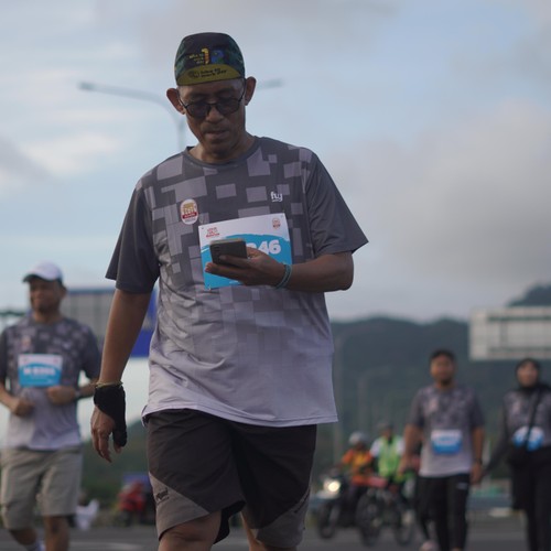 Race photo from KEDIRI HALF MARATHON 2026