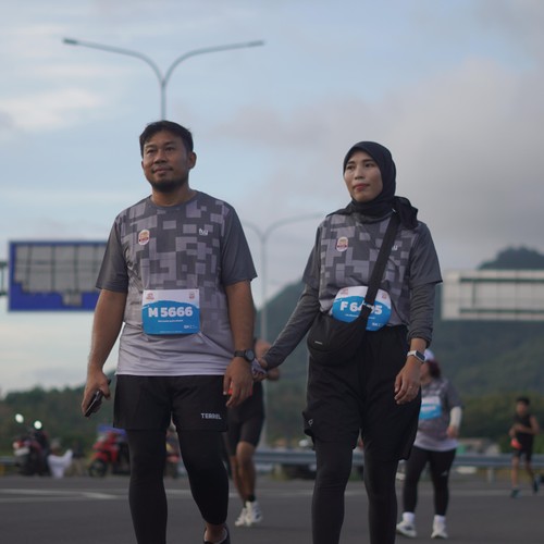 Race photo from KEDIRI HALF MARATHON 2026