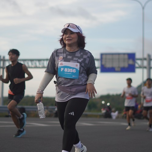 Race photo from KEDIRI HALF MARATHON 2026