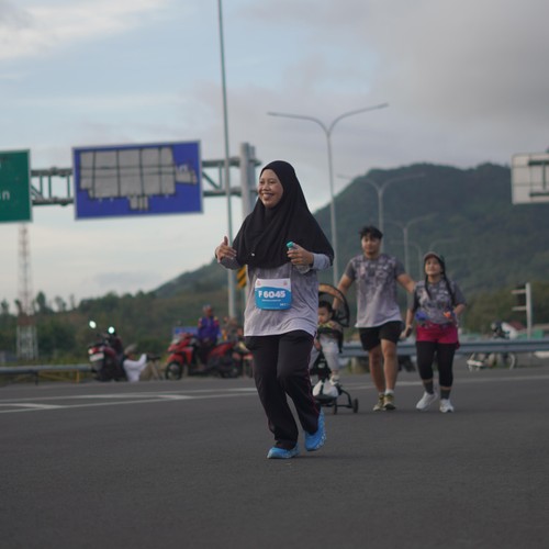Race photo from KEDIRI HALF MARATHON 2026