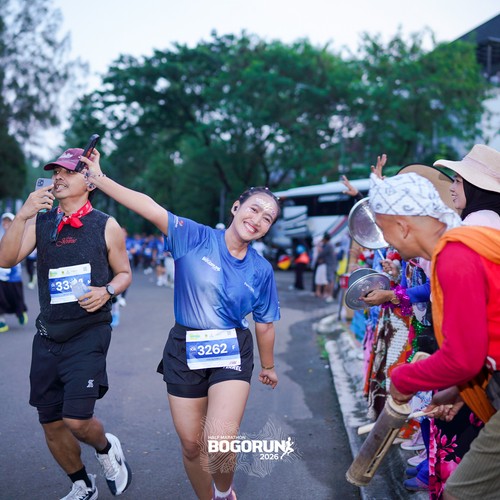 Race photo from BOGORUN 2026