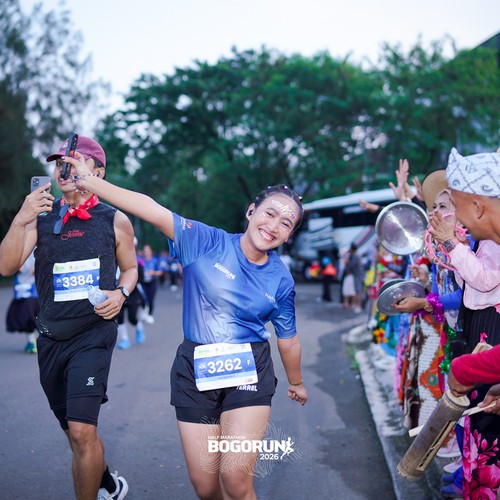 Race photo from BOGORUN 2026
