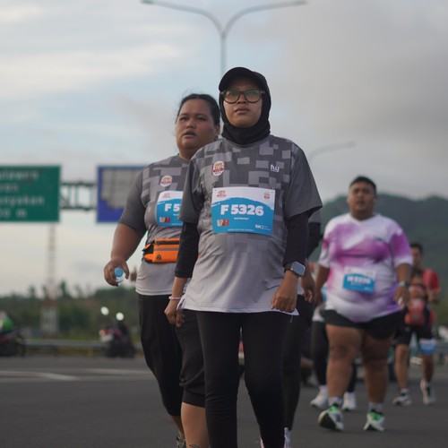 Race photo from KEDIRI HALF MARATHON 2026
