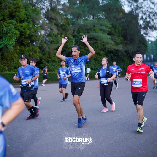 Race photo from BOGORUN 2026