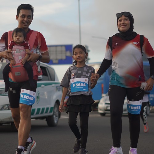 Race photo from KEDIRI HALF MARATHON 2026