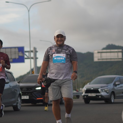 Race photo from KEDIRI HALF MARATHON 2026
