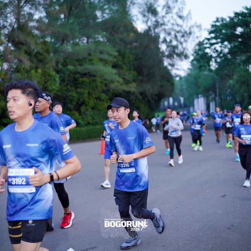 Race photo from BOGORUN 2026