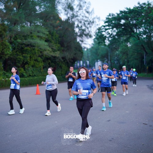 Race photo from BOGORUN 2026