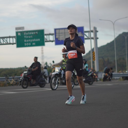 Race photo from KEDIRI HALF MARATHON 2026