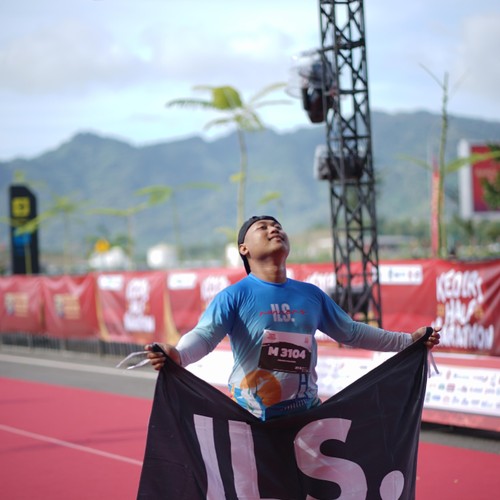 Race photo from KEDIRI HALF MARATHON 2026
