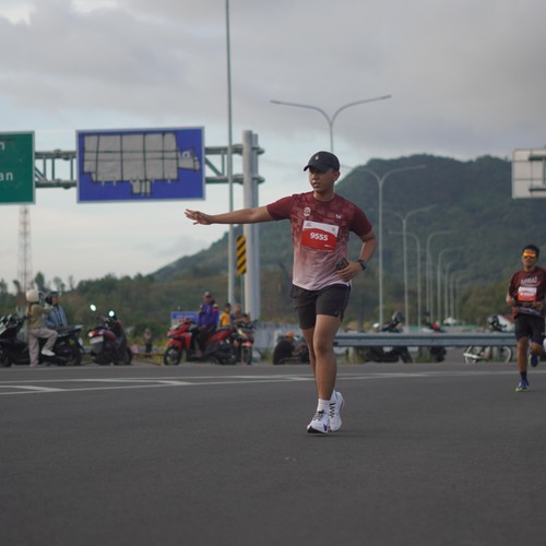 Race photo from KEDIRI HALF MARATHON 2026