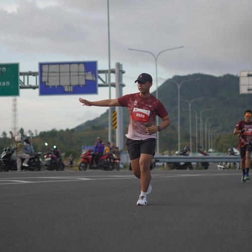Race photo from KEDIRI HALF MARATHON 2026