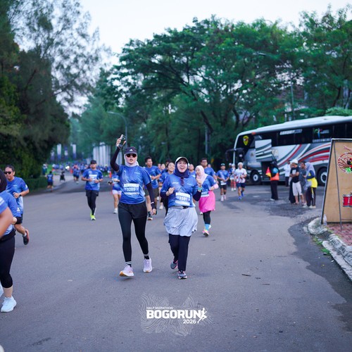Race photo from BOGORUN 2026