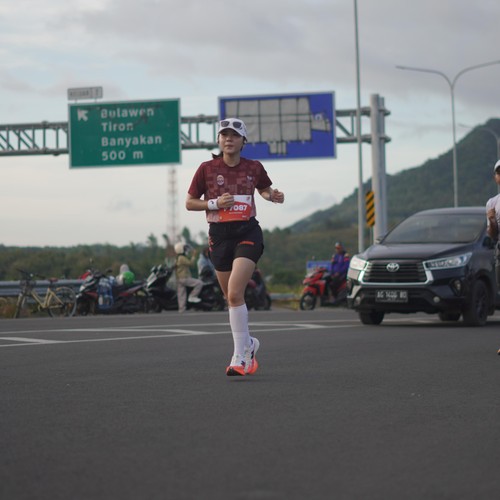 Race photo from KEDIRI HALF MARATHON 2026