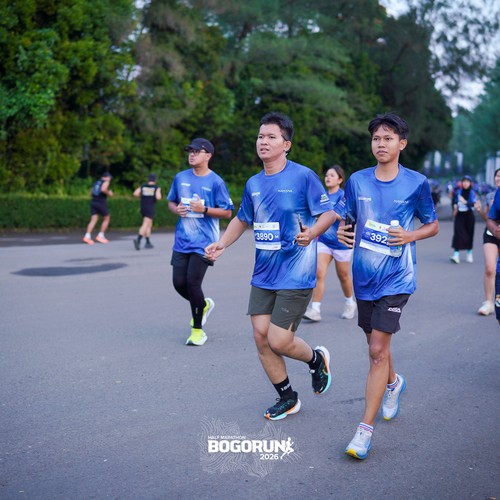 Race photo from BOGORUN 2026