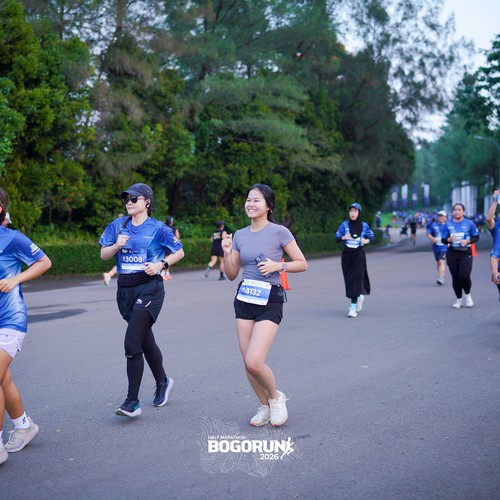 Race photo from BOGORUN 2026