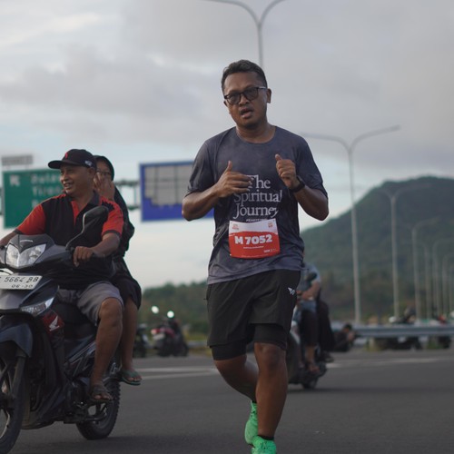 Race photo from KEDIRI HALF MARATHON 2026