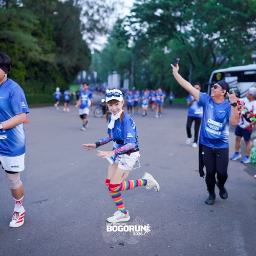 Race photo from BOGORUN 2026
