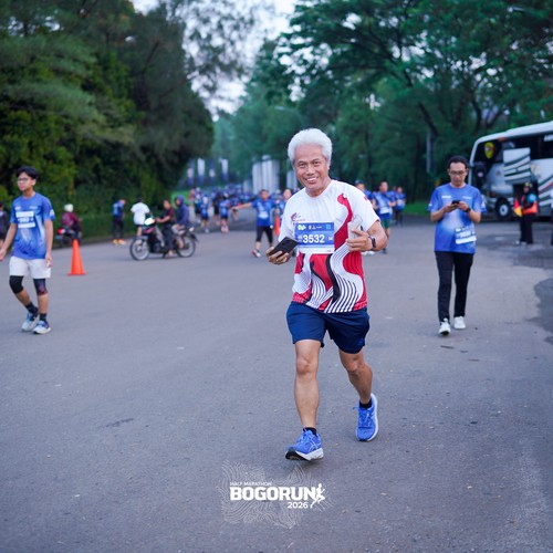 Race photo from BOGORUN 2026