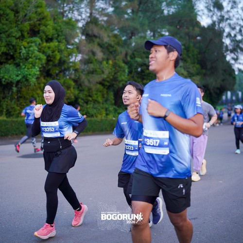 Race photo from BOGORUN 2026