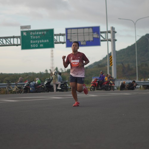 Race photo from KEDIRI HALF MARATHON 2026