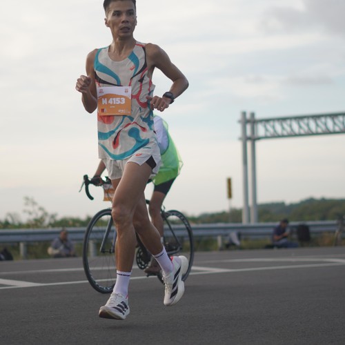 Race photo from KEDIRI HALF MARATHON 2026