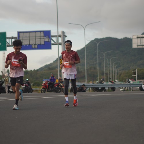 Race photo from KEDIRI HALF MARATHON 2026
