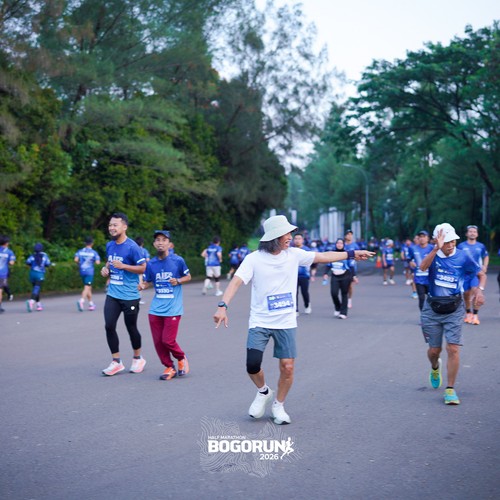 Race photo from BOGORUN 2026