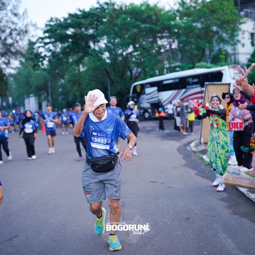 Race photo from BOGORUN 2026