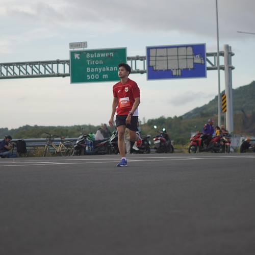 Race photo from KEDIRI HALF MARATHON 2026