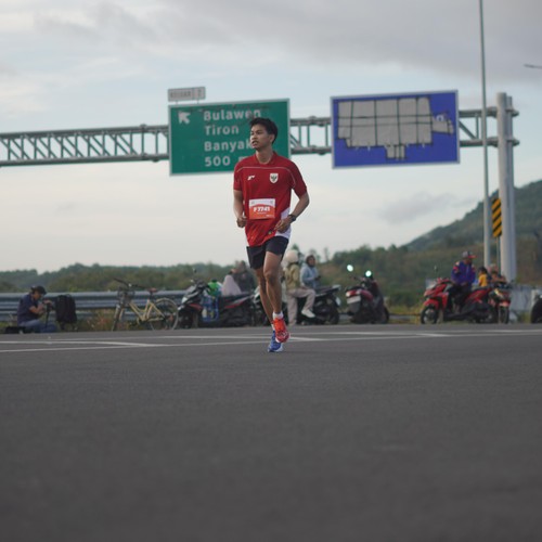Race photo from KEDIRI HALF MARATHON 2026