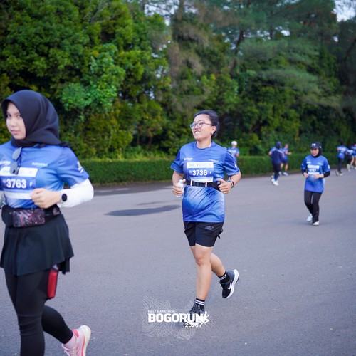 Race photo from BOGORUN 2026