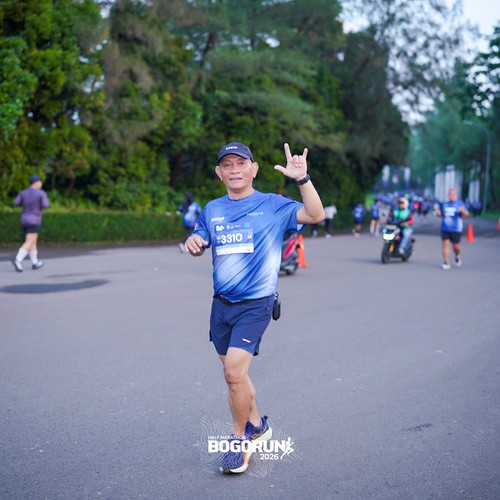 Race photo from BOGORUN 2026