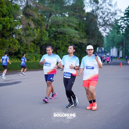 Race photo from BOGORUN 2026