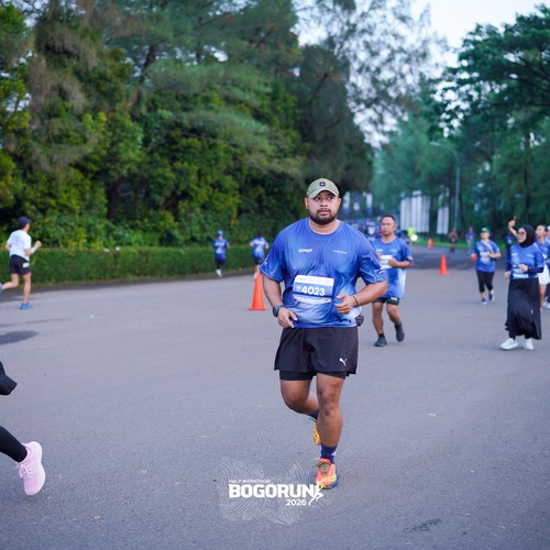 Race photo from BOGORUN 2026
