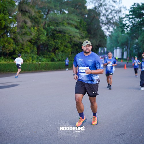 Race photo from BOGORUN 2026
